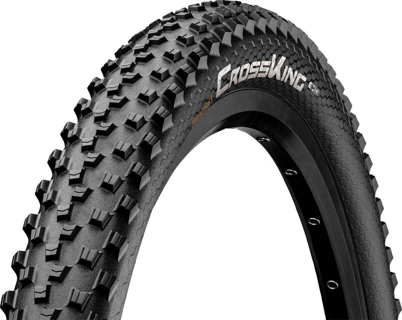 Ulkorengas CONTINENTAL Tire Cross King 27.5x2.00 Black Wire 650g hinta ja tiedot | Polkupyörän renkaat ja sisäkumit | hobbyhall.fi