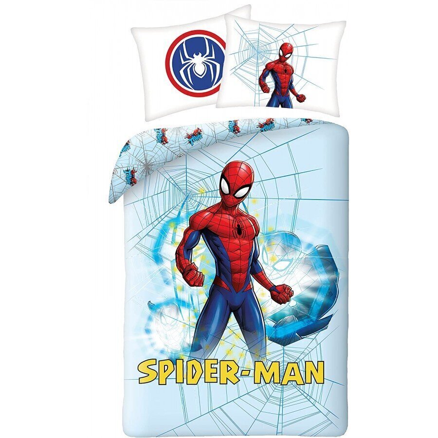 Pussilakanasetti Spiderman 140x200 + tyynyliina 70 x 90 cm hinta ja tiedot | Vuodevaatteet lapsille | hobbyhall.fi