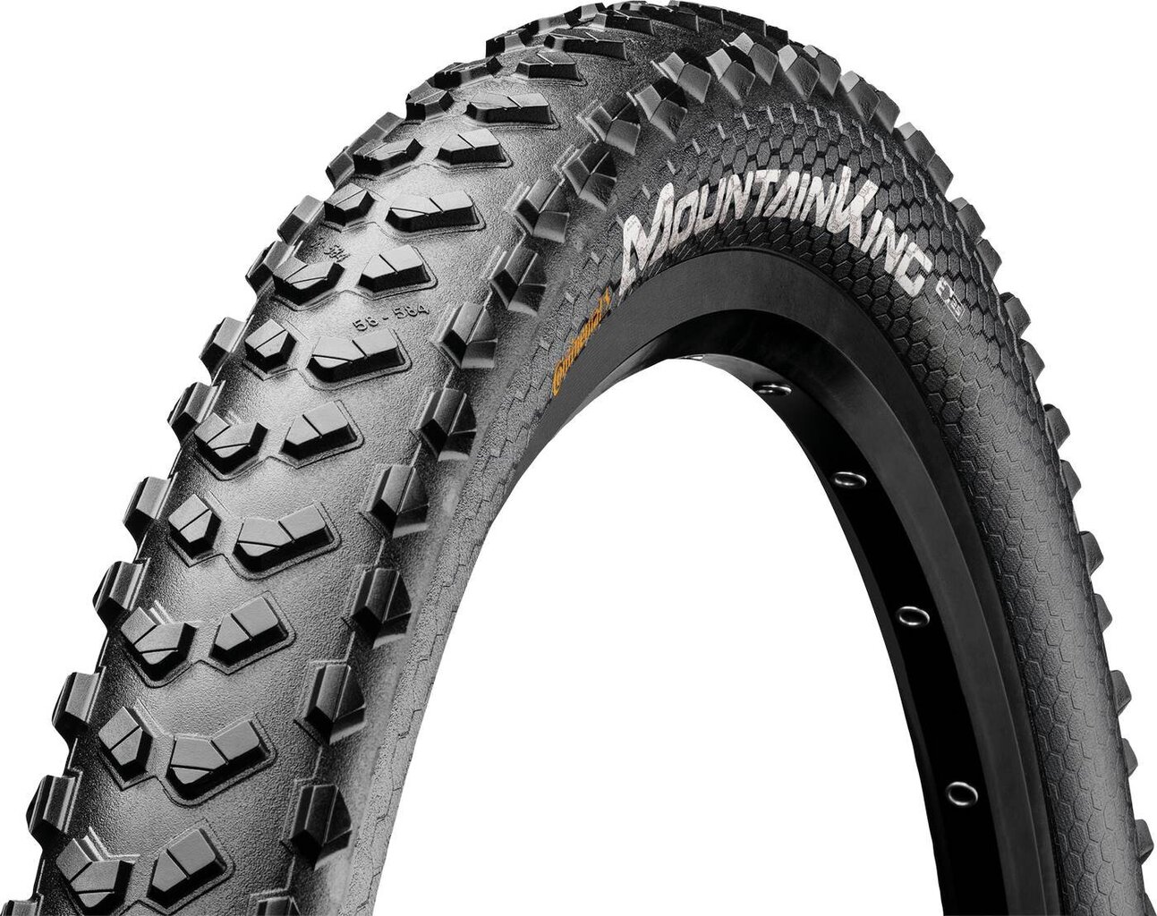 Rengas CONTINENTAL Tire Mountain King 58622/ 29x2.30 Blk/Blk Wire hinta ja tiedot | Polkupyörän renkaat ja sisäkumit | hobbyhall.fi