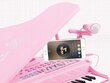 Lasten piano karaokemikrofonilla, pinkki hinta ja tiedot | Tyttöjen lelut | hobbyhall.fi