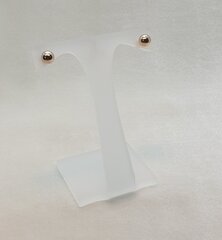 Kullatut korvakorut 750°,⌀ 5mm, valmistettu Ranskassa hinta ja tiedot | Korvakorut | hobbyhall.fi