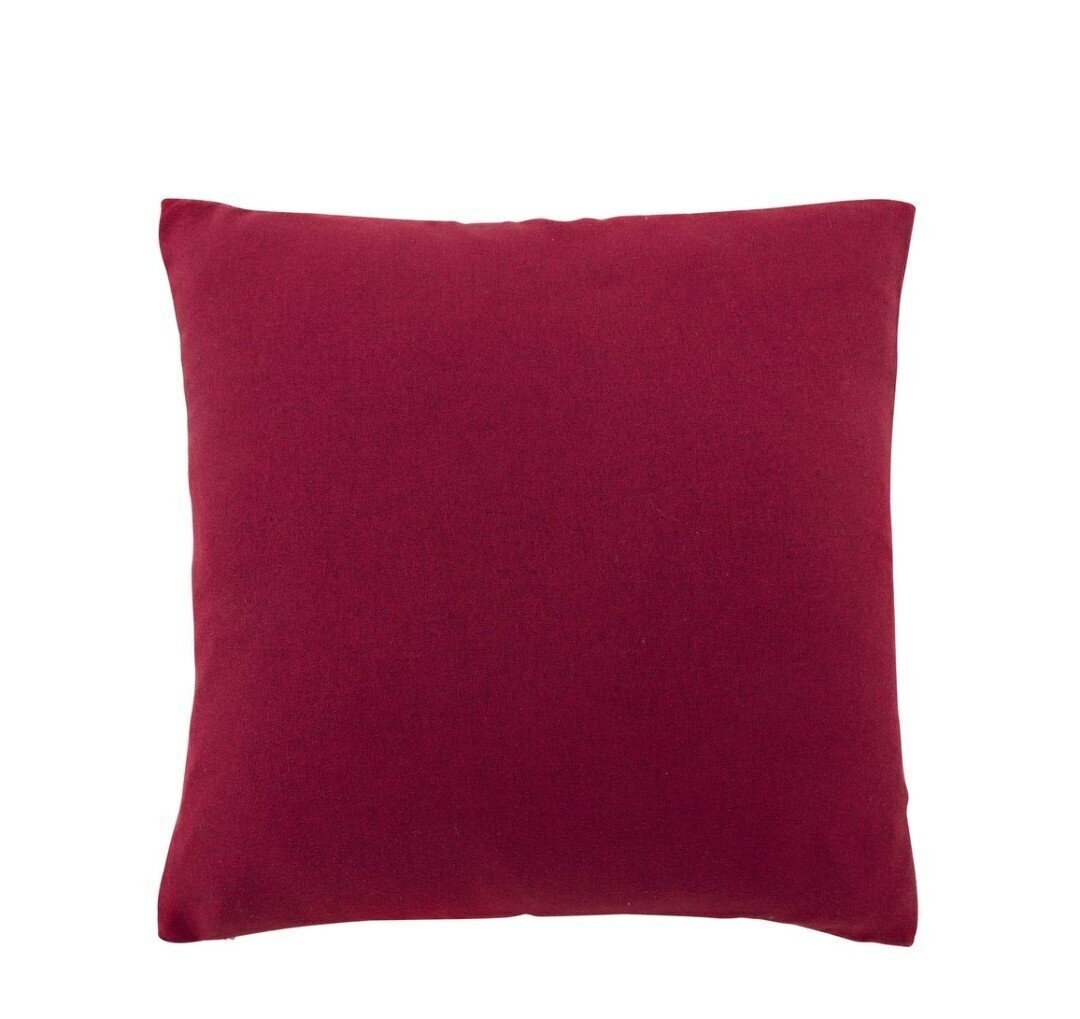 Douceur d'Intérieur Meliane -koristetyyny, punainen, 40 x 40 cm hinta ja tiedot | Koristetyynyt ja tyynynpäälliset | hobbyhall.fi