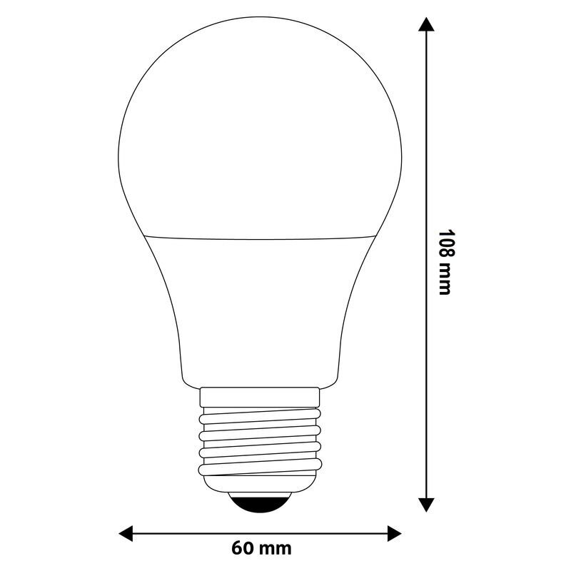 Avide LED-lamput 10W A60 E27 3000K, 3 kpl. hinta ja tiedot | Lamput | hobbyhall.fi