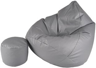 Mega Comfort säkkituoli, harmaa hinta ja tiedot | Säkkituolit, rahit ja penkit | hobbyhall.fi