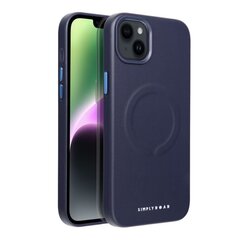 iPhone 14 (6,1″) Roar Nahkainen Mag-kotelo - Tummansininen hinta ja tiedot | Puhelimen kuoret ja kotelot | hobbyhall.fi