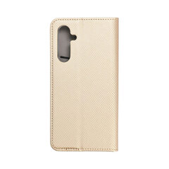 Samsung Galaxy A54 (6,4”) SMART lompakkokotelo - Kulta hinta ja tiedot | Puhelimen kuoret ja kotelot | hobbyhall.fi