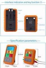 Langaton ruoka-/lihalämpömittari 4 anturilla hinta ja tiedot | Grillitarvikkeet ja -välineet | hobbyhall.fi