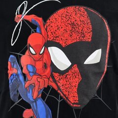 Lasten t-paita Spiderman, musta hinta ja tiedot | Poikien paidat | hobbyhall.fi