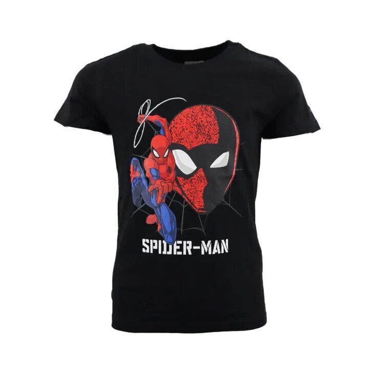 Lasten t-paita Spiderman, musta hinta ja tiedot | Poikien paidat | hobbyhall.fi