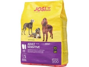 Josera Josidog Adult Sensitive kaikenrotuisille aikuisille koirille, 900 g hinta ja tiedot | Koiran kuivaruoka | hobbyhall.fi
