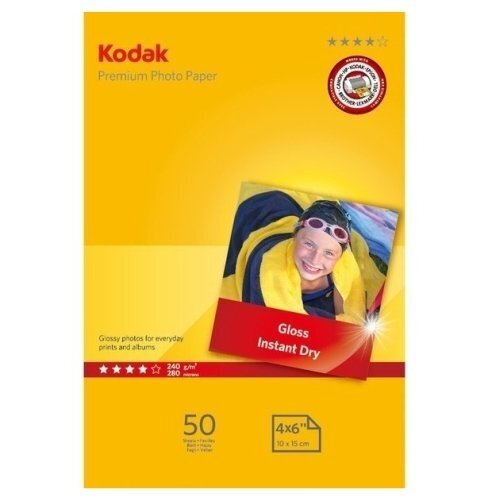 Kodak Photo Paper A6 240G hinta ja tiedot | Toimistotarvikkeet | hobbyhall.fi