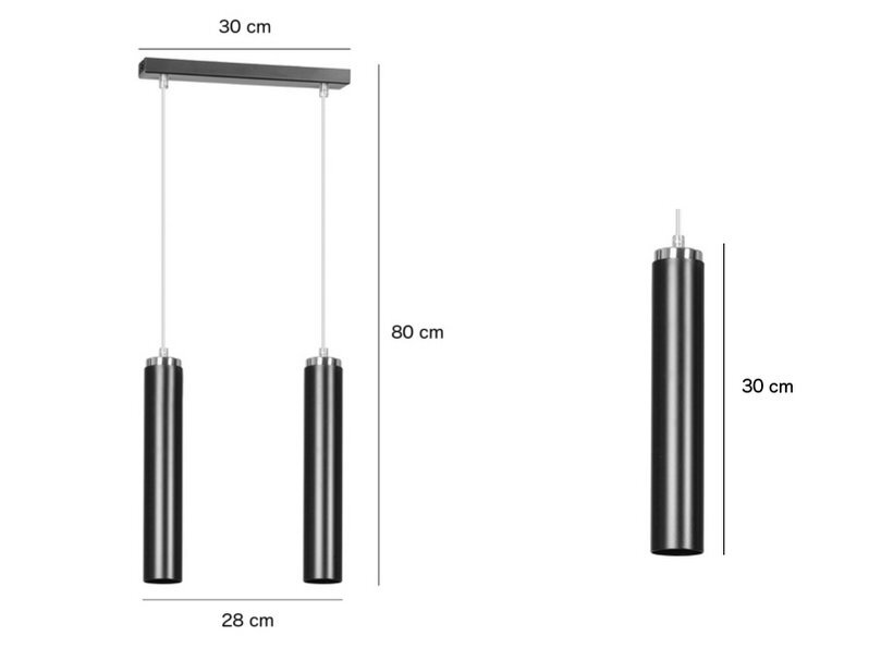 Riippuvalaisin Luna 2, valkoinen hinta ja tiedot | Riippuvalaisimet | hobbyhall.fi