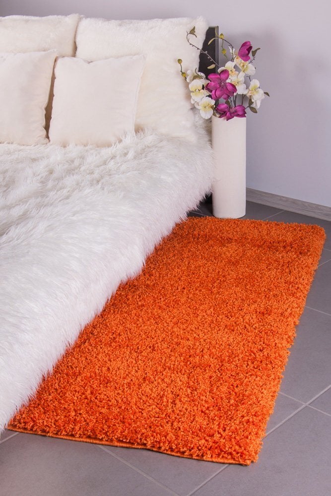 Matto Shaggy Orange, 160 cm x 220 cm hinta ja tiedot | Isot matot | hobbyhall.fi