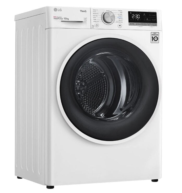 LG RH10V9AV4W hinta ja tiedot | Kuivausrummut | hobbyhall.fi