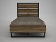 Sänky Kalune Design Lost, 95,6x198,8 cm, ruskea hinta ja tiedot | Sängyt | hobbyhall.fi