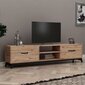 TV-pöytä Kalune Design 570(II), 180 cm, ruskea hinta ja tiedot | TV-tasot | hobbyhall.fi