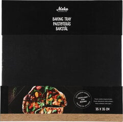 Pizzan leivonta-alusta Maku Kitchen Life, 35,5 x 35,5 cm hinta ja tiedot | Grillitarvikkeet ja -välineet | hobbyhall.fi