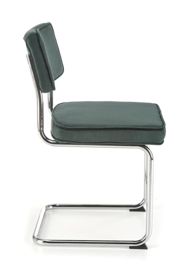 4 tuolin setti K510, vihreä/hopea hinta ja tiedot | Ruokapöydän tuolit | hobbyhall.fi