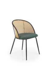 4 tuolin setti K508, vihreä/musta hinta ja tiedot | Ruokapöydän tuolit | hobbyhall.fi