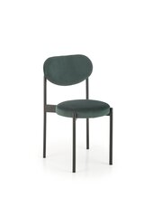 4 tuolin setti K509, vihreä/musta hinta ja tiedot | Ruokapöydän tuolit | hobbyhall.fi