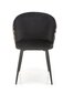 2 tuolin setti K506, musta/värillinen hinta ja tiedot | Ruokapöydän tuolit | hobbyhall.fi