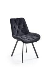 2 tuolin setti K519, musta hinta ja tiedot | Ruokapöydän tuolit | hobbyhall.fi