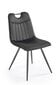 4 tuolin setti K521, musta hinta ja tiedot | Ruokapöydän tuolit | hobbyhall.fi