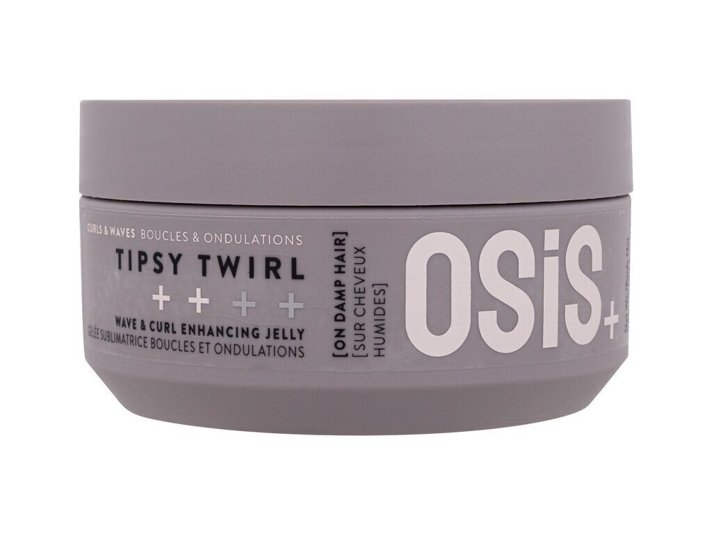 Hiusten muotoilugeeli kiharille hiuksille Schwarzkopf Professional OSIS+ Tipsy Twirl, 300 ml hinta ja tiedot | Kampaamotuotteet | hobbyhall.fi