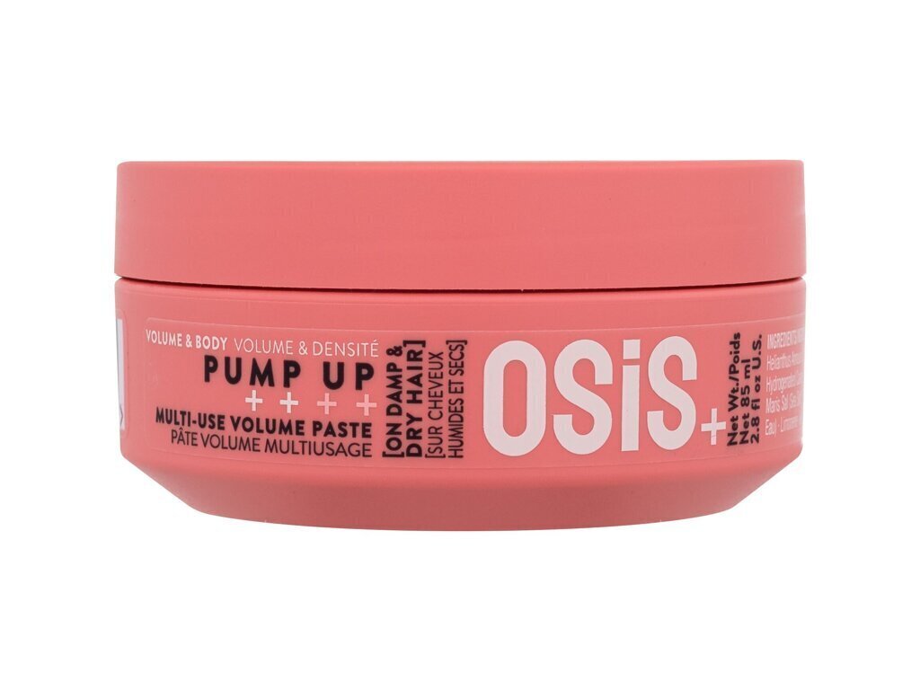 Tuuheuttava hiusvoide Schwarzkopf Professional Osis Pump Up, 85 ml, hinta ja tiedot | Kampaamotuotteet | hobbyhall.fi