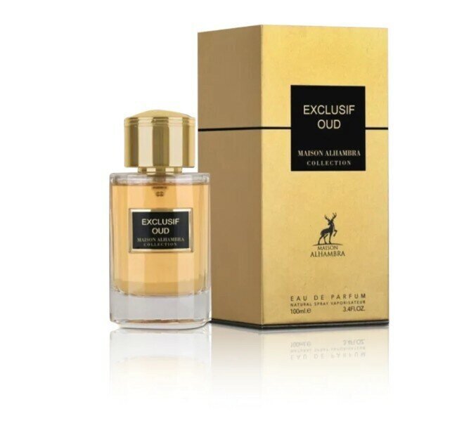 Hajuvesi Maison Alhambra Unisex Exclusif Oud Edp, 100 ml hinta ja tiedot | Naisten hajuvedet | hobbyhall.fi