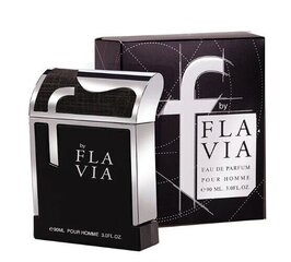 Miesten hajuvesi Flavia F Black Pour Homme Edp, 90 ml hinta ja tiedot | Miesten hajuvedet | hobbyhall.fi