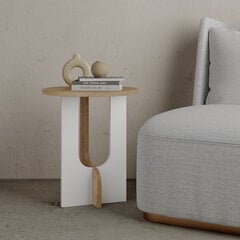 Sivupöytä, "Asir", 40 x 47 x 40 cm, valkoinen hinta ja tiedot | Sohvapöydät | hobbyhall.fi