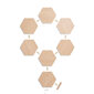 Nanoleaf Elements Wood Hexagons Starter Kit (7 panels) hinta ja tiedot | Seinävalaisimet | hobbyhall.fi