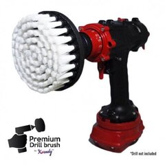 Ammattimainen puhdistusharja Premium Drill Brush - erittäin pehmeä, valkoinen, 13 cm hinta ja tiedot | Käsityökalut | hobbyhall.fi