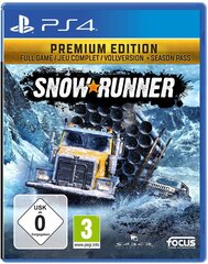 SnowRunner Premium Edition PS4 hinta ja tiedot | Focus Tietokoneet ja pelaaminen | hobbyhall.fi