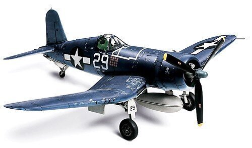 Rakennussetti Tamiya - Vought F4U-1A Corsair, 1/72, 60775, 8 vuotta+ hinta ja tiedot | LEGOT ja rakennuslelut | hobbyhall.fi