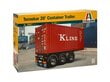 Constructor Italeri - 20' konttiperävaunu, 1/24, 3887 hinta ja tiedot | LEGOT ja rakennuslelut | hobbyhall.fi