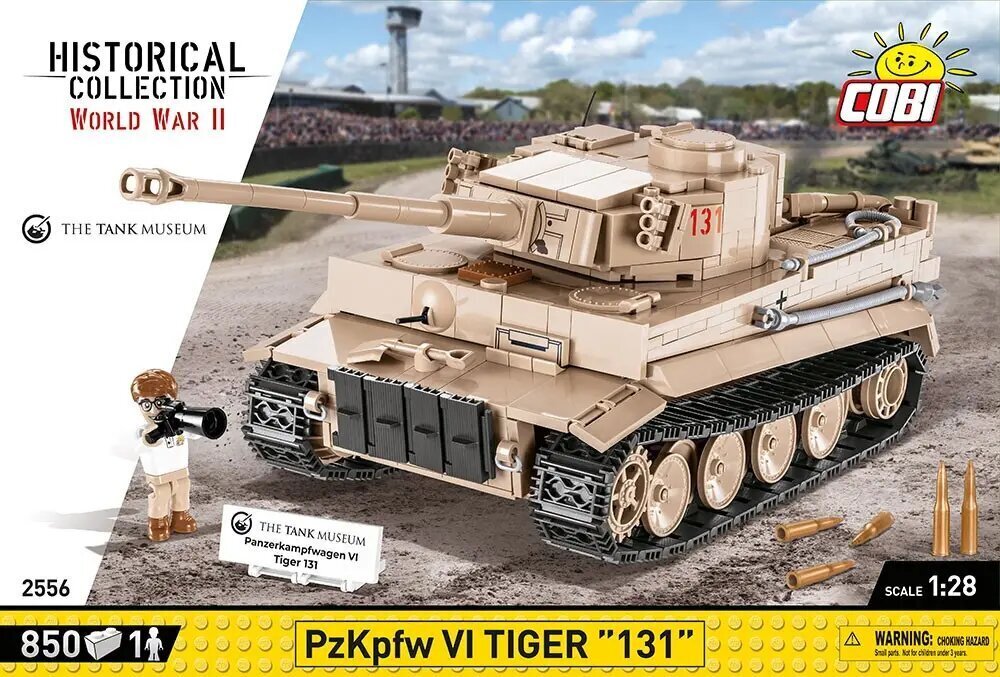 Tankin Rakennussetti Cobi Panzerkampfwagen Tiger 131 hinta ja tiedot | LEGOT ja rakennuslelut | hobbyhall.fi