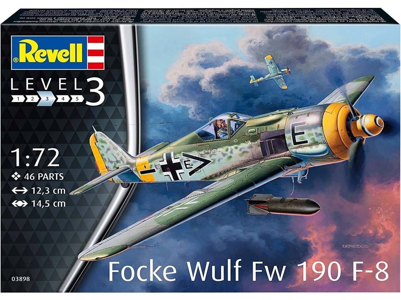 Revell REVELL Focke Wulf FW190 F-8 hinta ja tiedot | Koottavat pienoismallit | hobbyhall.fi
