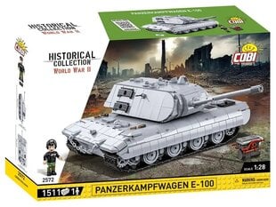 Rakennussetti Cobi tankki HC WWII Panzerkampfwagen E-100 hinta ja tiedot | LEGOT ja rakennuslelut | hobbyhall.fi