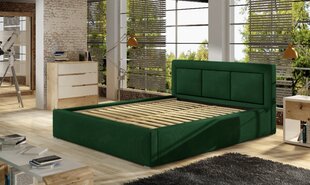 Sänky Belluno, 200x200 cm, vihreä hinta ja tiedot | Sängyt | hobbyhall.fi