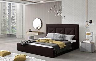 Sänky Cloe, 160x200 cm, musta hinta ja tiedot | Sängyt | hobbyhall.fi