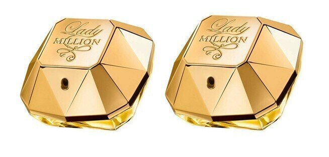 Naisten hajuvesi Paco Rabanne Lady Million Edp, 2 x 30 ml hinta ja tiedot | Naisten hajuvedet | hobbyhall.fi