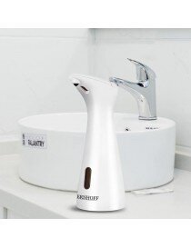 Automaattinen saippuanannostelija 200ml - valkoinen hinta ja tiedot | Kylpyhuoneen sisustus | hobbyhall.fi