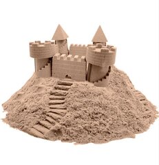 Hiekkalaatikko kineettisellä hiekalla 3kg, ruskea hinta ja tiedot | Kehittävät lelut | hobbyhall.fi