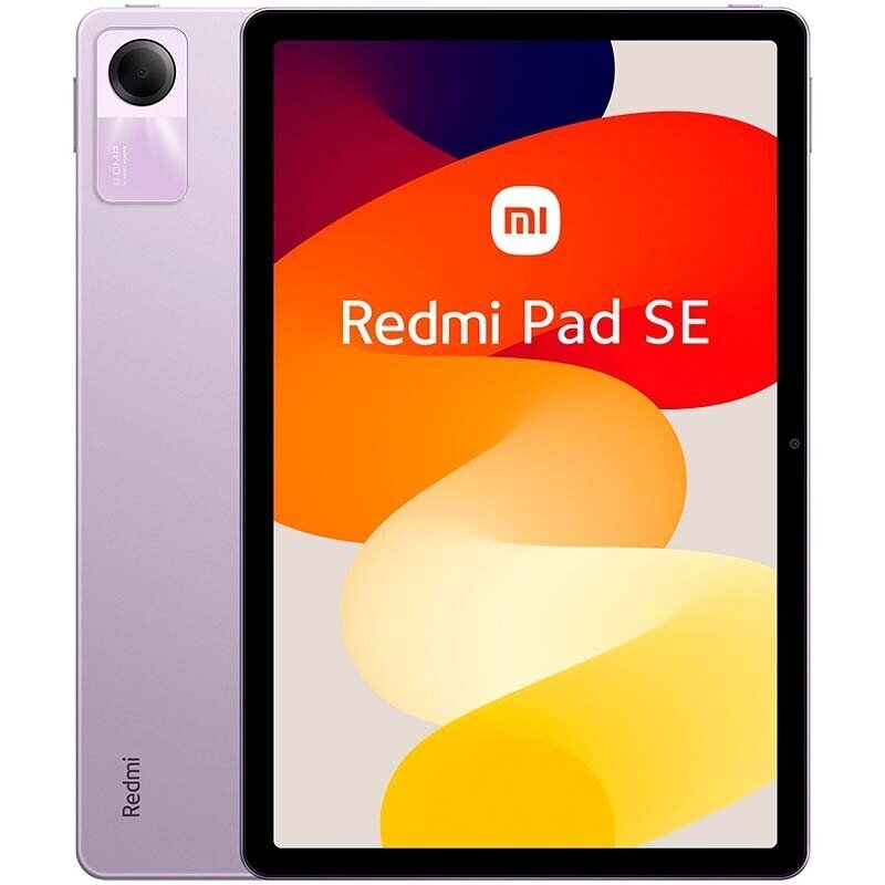 Xiaomi Redmi Pad SE 4/128GB Lavender Purple hinta ja tiedot | Tabletit | hobbyhall.fi