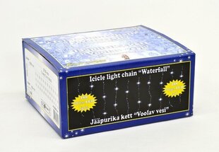 Jääpuikkoketju Flowing Water, 288 LED-valoa, 2,75x0,75 m hinta ja tiedot | Jouluvalot | hobbyhall.fi