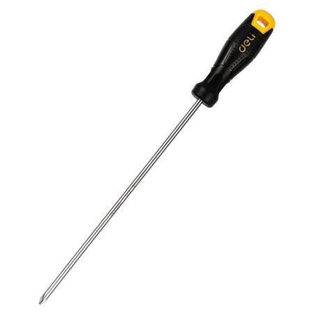 Deli Tools, ruuvimeisseli PH1x200mm, musta hinta ja tiedot | Käsityökalut | hobbyhall.fi