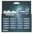 Partakoneen terät Gillette Mach3, 20 kpl