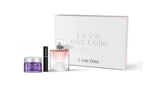 Kosmetiikkasetti Lancome La Vie Est Belle: EDP-hajuvesi naisille, 50 ml + voide, 15 ml + ripsiväri, 2 ml hinta ja tiedot | Lancôme Kasvojenhoitotuotteet | hobbyhall.fi